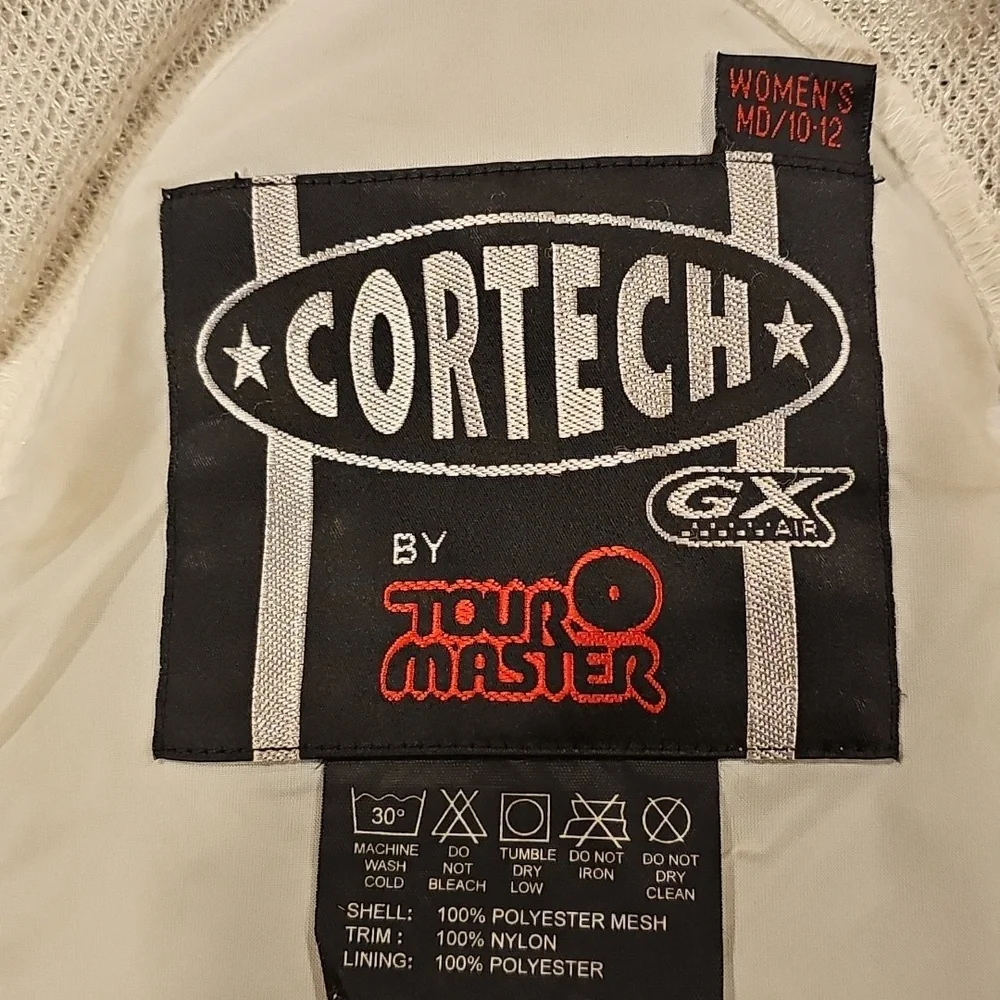 Cortech Padded Motorcycle Womens Jacket - Size 10-12 - Picture 7 of 10